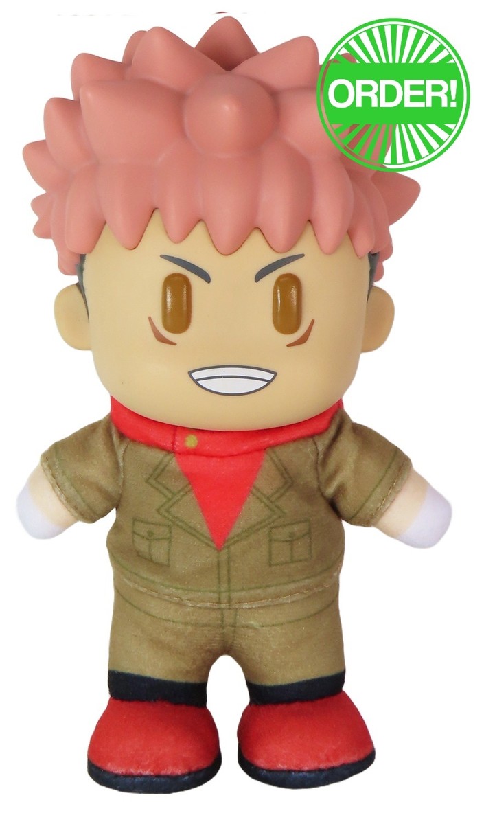 Jujutsu Kaisen - Yuji Itadori Working FigureKey Plush 4.5''H