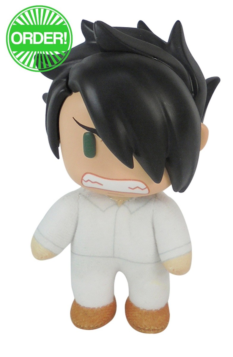 The Promised Neverland - Ray Angry FigureKey Plush 4.5''H