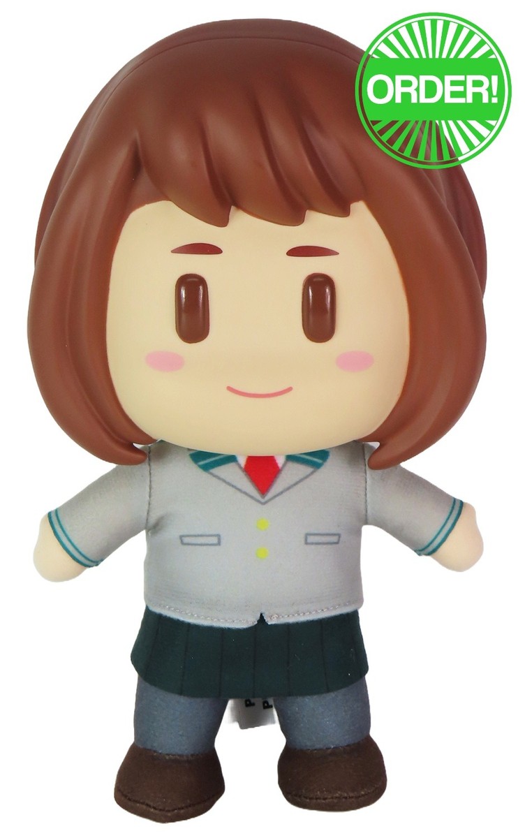 My Hero Academia S5 - Ochaco Uraraka Uniform FigureKey Plush 8''H