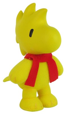 Peanuts - Woodstock Red Scarf Figurekey Plush 4''H