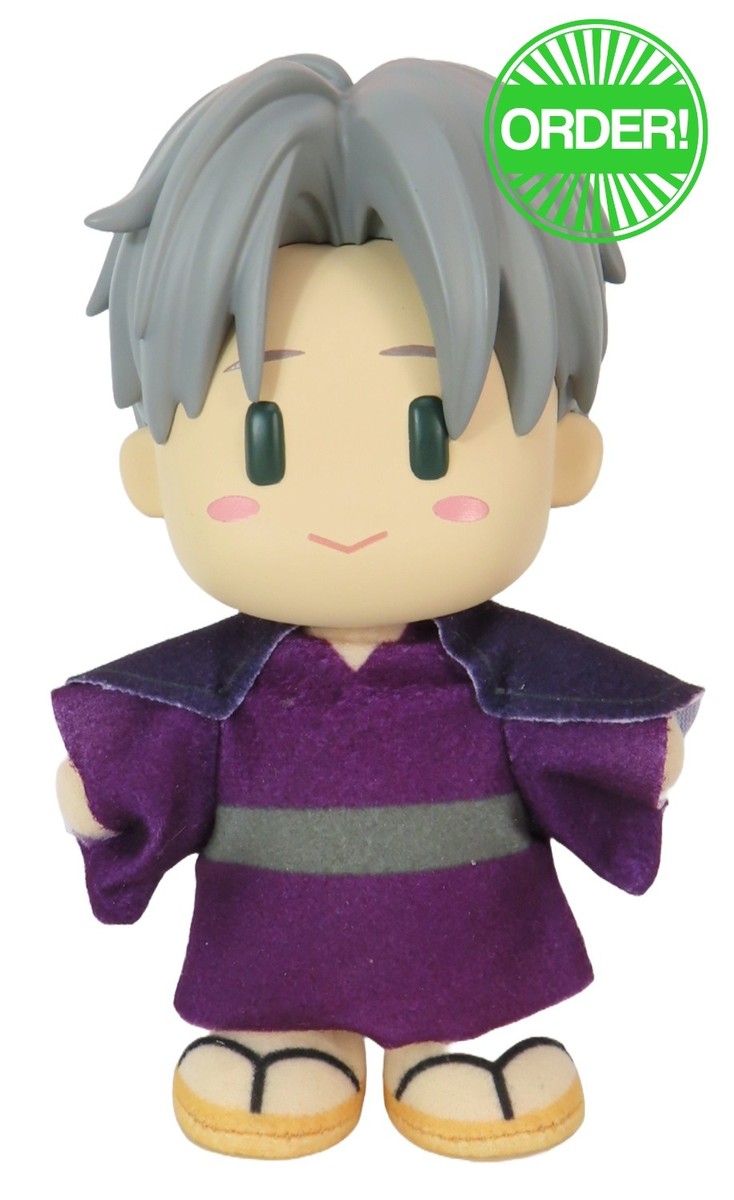 Fruits Basket - Shigure Sohma Purple Kimono FigureKey Plush 4.5''H