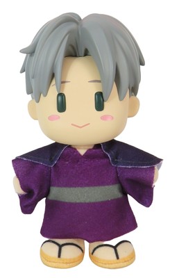 Fruits Basket - Shigure Sohma Purple Kimono FigureKey Plush 4.5''H