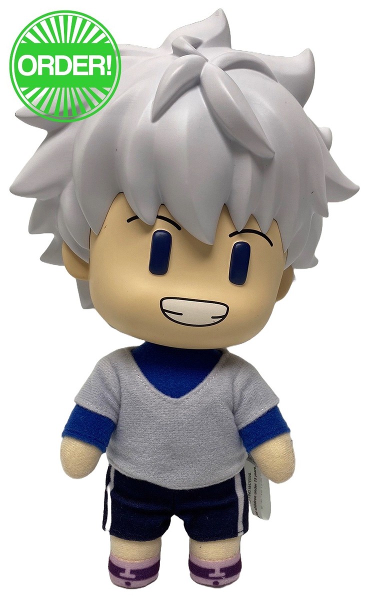Hunter X Hunter - Killua Zaoldyeck Main Costume FigureKey Plush 8''H
