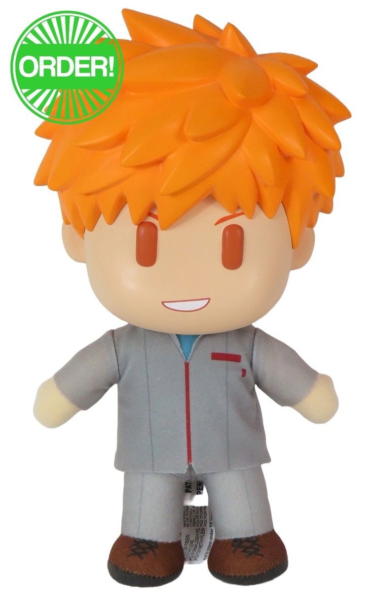 Bleach - Ichigo Kurosaki Uniform FigureKey Plush 8''H