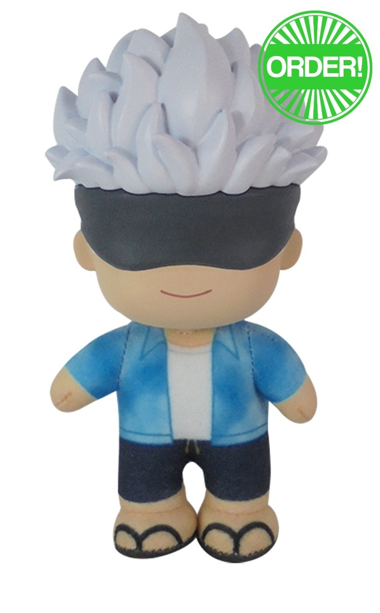 Jujutsu Kaisen - Satoru Gojo Casual FigureKey Plush 4.5''H