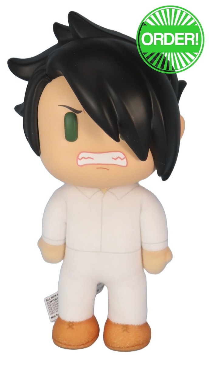 The Promised Neverland - Ray Angry FigureKey Plush 8''H