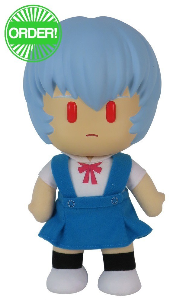 Evangelion New Movie - Rei Ayanami FigureKey Plush 8''H