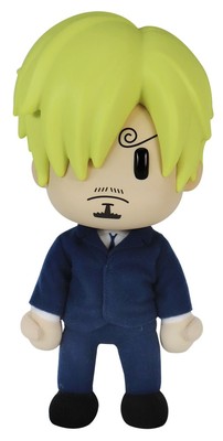 One Piece - Vinsmoke Sanji Dressrosa FigureKey Plush 8''H