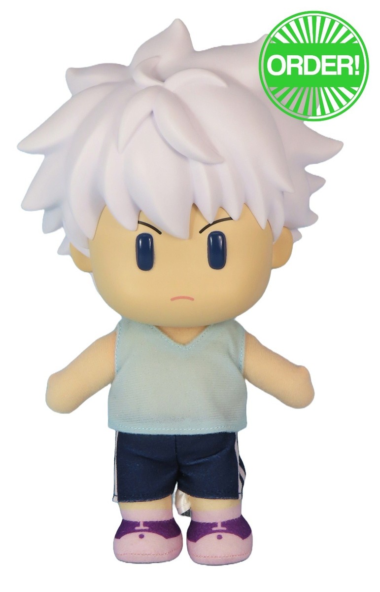 Hunter X Hunter - Killua Zaoldyeck Greed Island Costume FigureKey Plush 8''H
