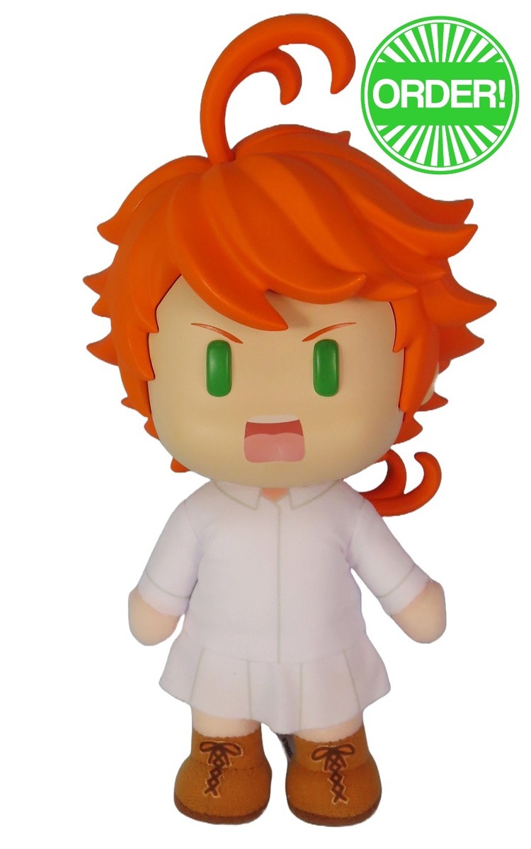 The Promised Neverland - Emma Angry FigureKey Plush 8''H