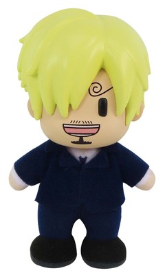 One Piece - Vinsmoke Sanji Dressrosa FigureKey Plush 4.5''H