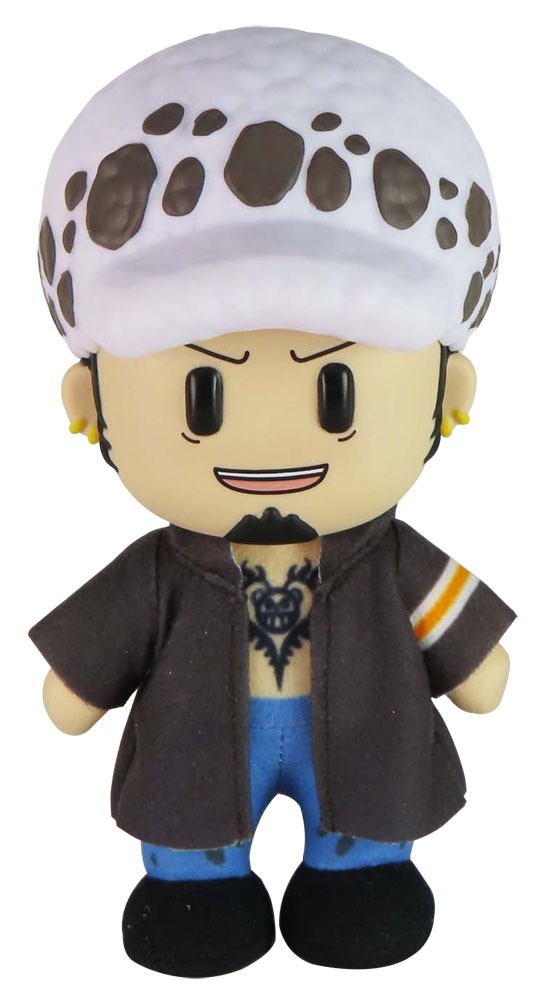 One Piece - Trafalgar D. Water Law Dressrosa FigureKey Plush 4.5''H