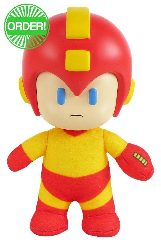 Mega Man 10 - Mega Man Solar Blaze FigureKey Plush 4.5''H