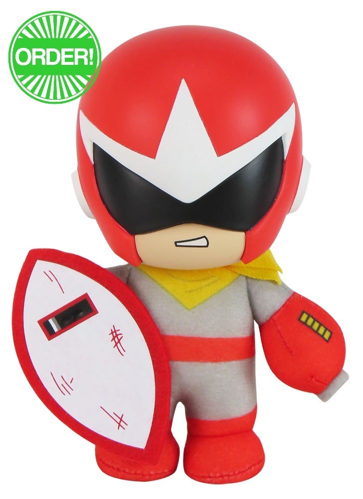 Mega Man 10 - Proto Man #2 FigureKey Plush 4.5''H