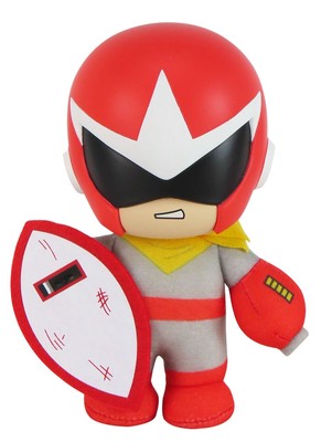 Mega Man 10 - Proto Man #2 FigureKey Plush 4.5''H