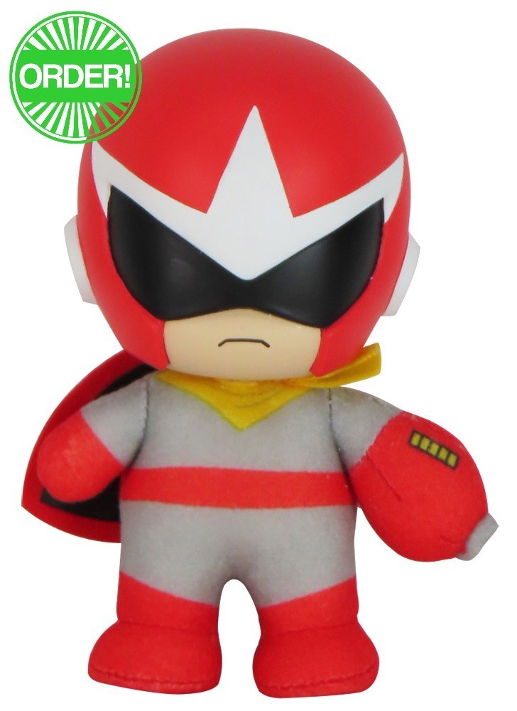 Mega Man 10 - Proto Man #3 FigureKey Plush 4.5''H