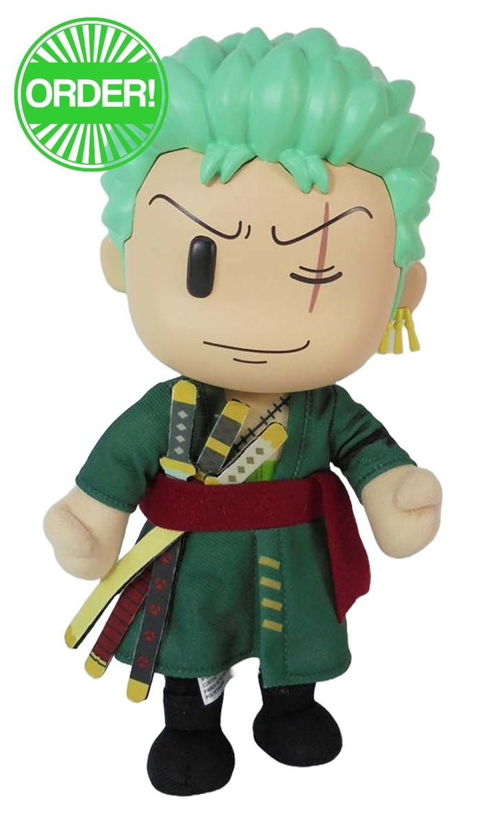 One Piece - Roronoa Zoro FigureKey Plush 8''H