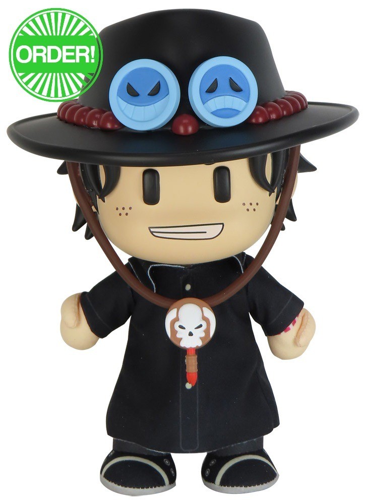 One Piece - Ace Winter Island FigureKey Plush 8"H