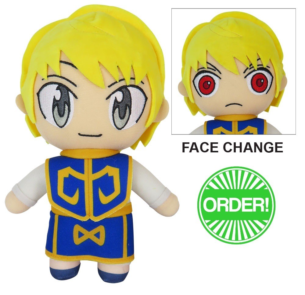 Hunter X Hunter - Kurapika Change Face Plush 8"H
