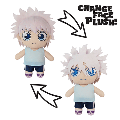 Hunter X Hunter - Killua Zoldyck Change Face Plush 8''H