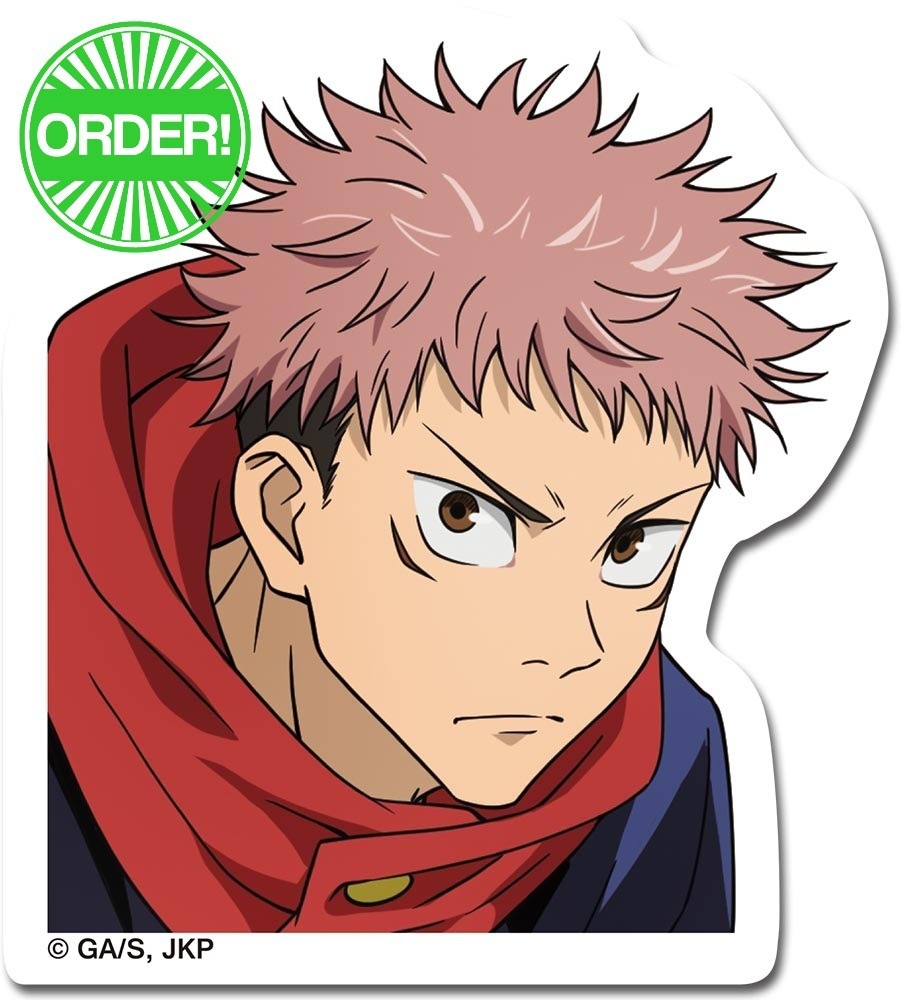 Jujutsu Kaisen - Itadori Yuji Car Window Sticker