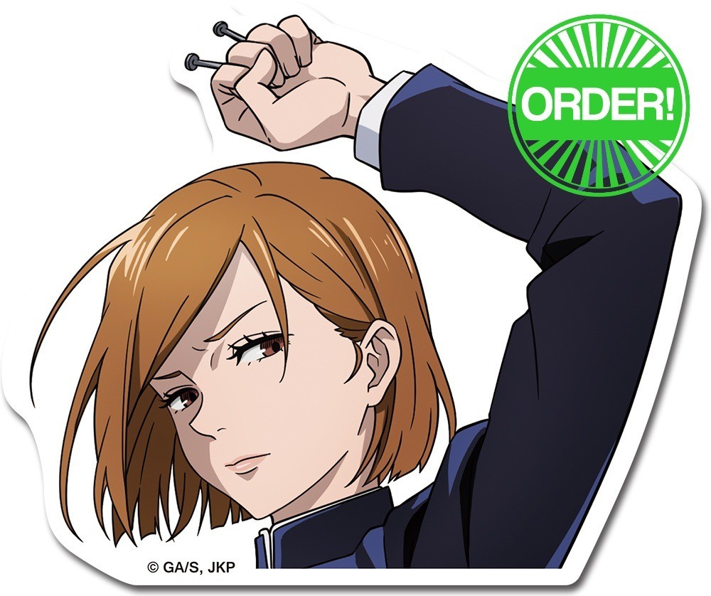 Jujutsu Kaisen - Nobara Kugisaki Car Window Sticker