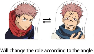 Jujutsu Kaisen - Yuji Itadori & Sukuna Car Window Sticker