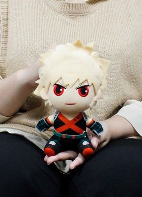 My Hero Academia S2 - Katsuki Bakugo Hero Costume Sitting Plush 8"H