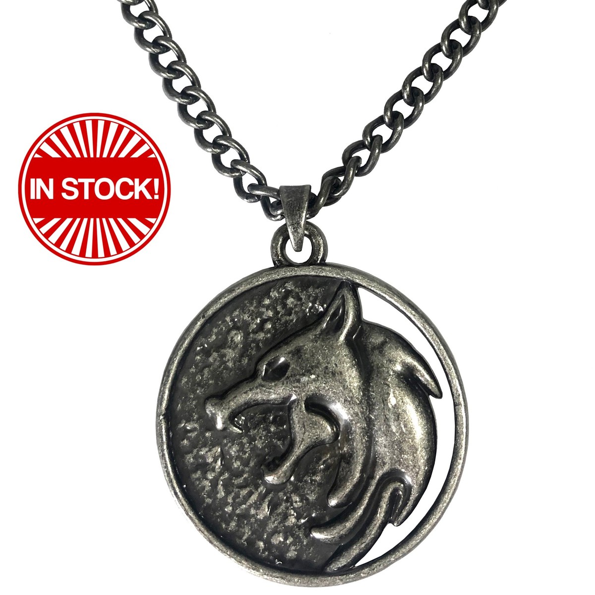 Netflix's The Witcher Geralt Medallion Necklace