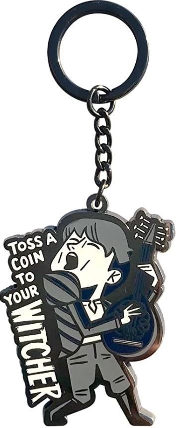 Netflix's The Witcher Jaskier Singing Keychain