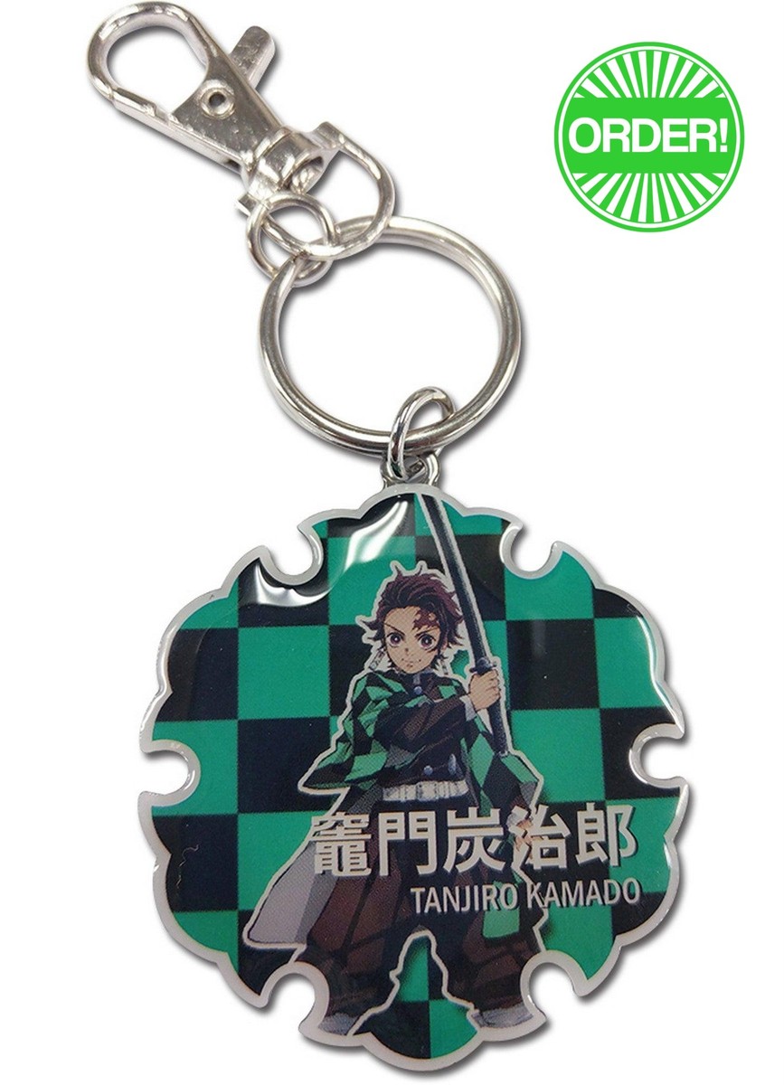 Demon Slayer - Tanjiro Kamado Metal Keychain