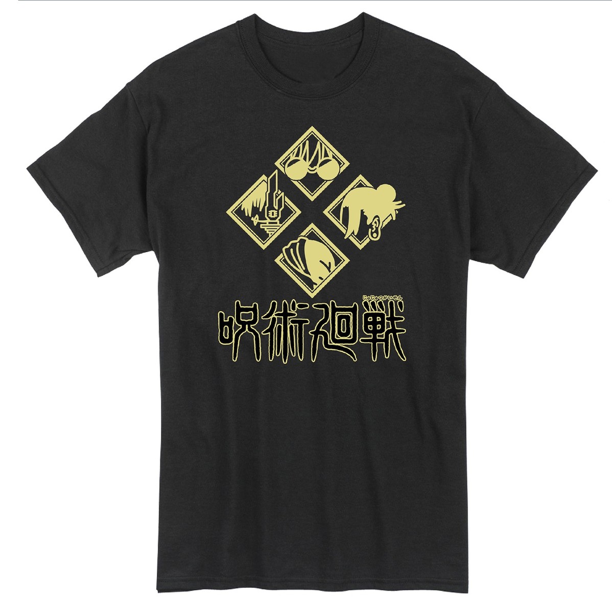 Jujutsu Kaisen S2 - Satoru Gojo, Suguru Geto, Riko Amanai & Toji Fushiguro Icons T-Shirt