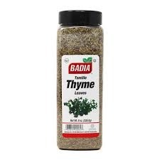 BADIA THYME WHOLE LEAF 8 OZ