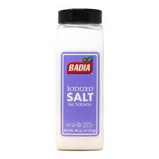 BADIA IODIZED SALT 40 OZ