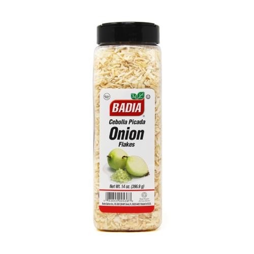 BADIA ONION FLAKES 14 OZ