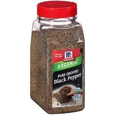 MCCORMICK BLACK PEPPER PURE GRAIN 16OZ