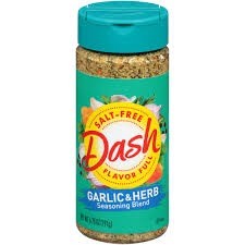 MRS DASH GARLIC AND HERB 6.75 OZ