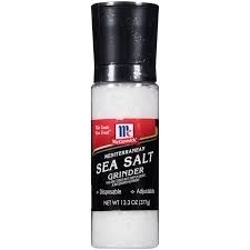 MCCORMICK SEA SALT GRINDER 13 OZ