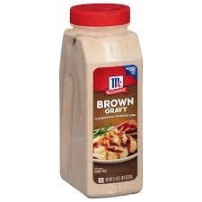 MCCORMICK BROWN GRAVY MIX 21 OZ