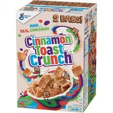 General mills gm cinnamon toast crunch 49.5 oz