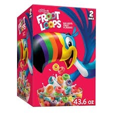 Kellogg's froot loops 43.6 oz