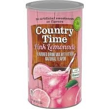 Country time pink lemonade 82.5 oz