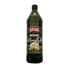 Star fine food extra virgin olive oil with garlic