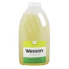 Wesson canola oil 160 oz