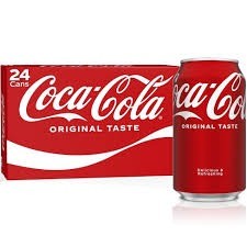 Coca cola classic can 24 pack 12  oz
