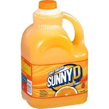 Sunny delight tangy smooth and sweet 128 oz