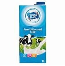 Frisian flag semi skim milk 1lt
