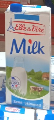 Elle & vire whole milk 1lt