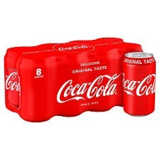 Coca cola classic mini cans 8 pack 10 oz