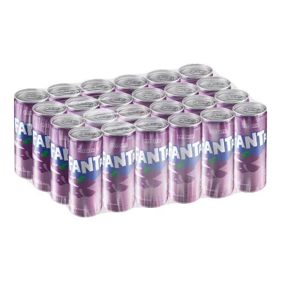 Fanta grape  24 pack 12 oz